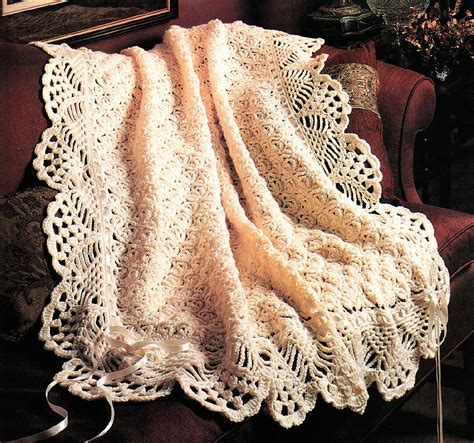 Sarah Baby Blanket Crochet Pattern. . Free vintage crochet patterns pdf